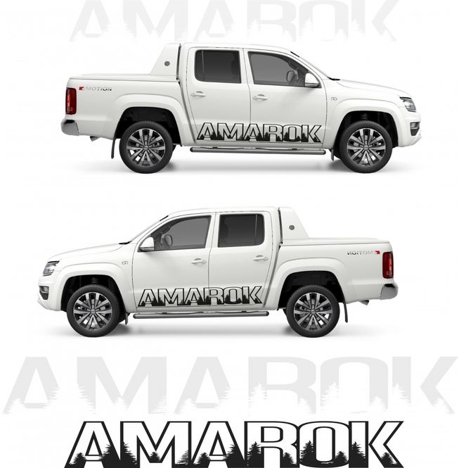 Hovedbilde VW Amarok skog 2 stk